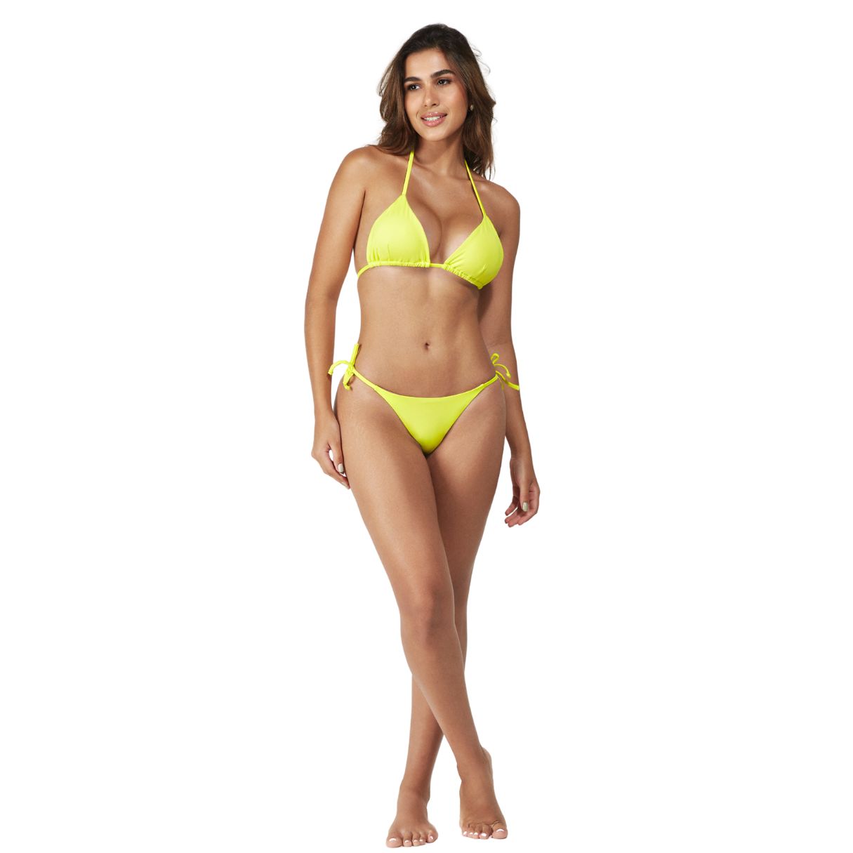 Biquini Cortininha com Roletê, Fio Duplo