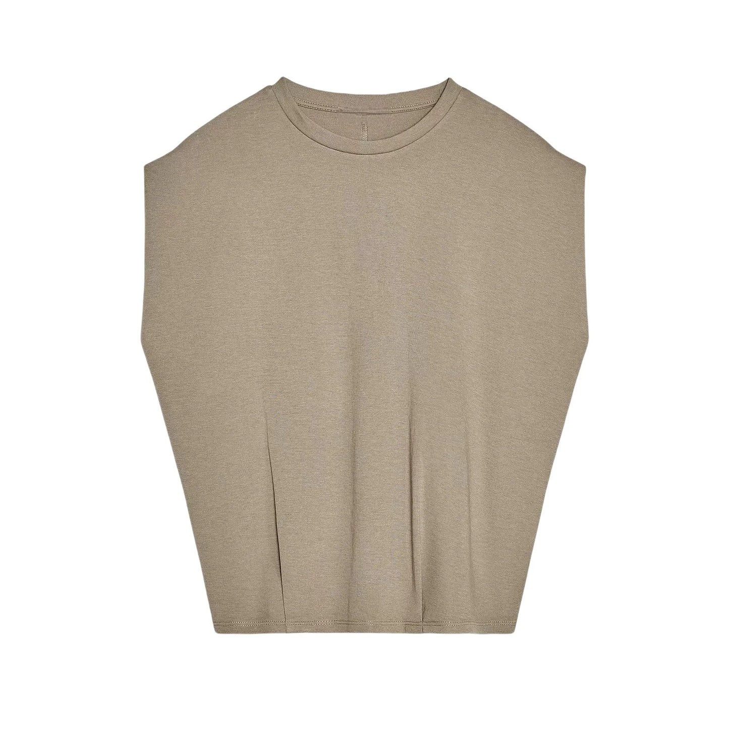 Conjunto: T-shirt feminina confortável com ombro caído e manga curta + calça casual de cintura média para o dia a dia.