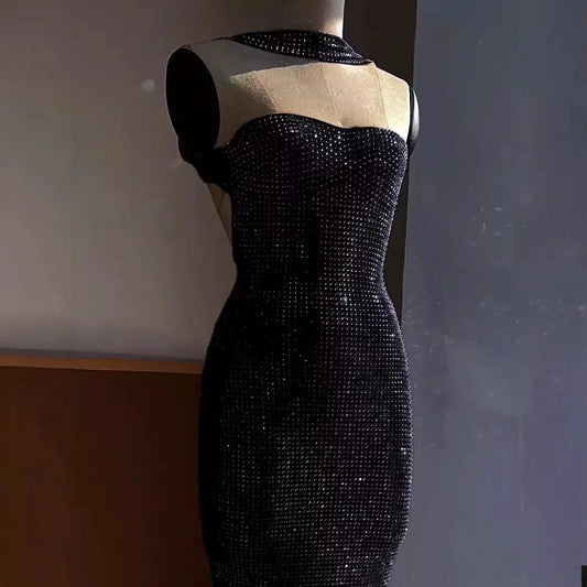 DEAT – Vestido feminino fashion em tom damasco 