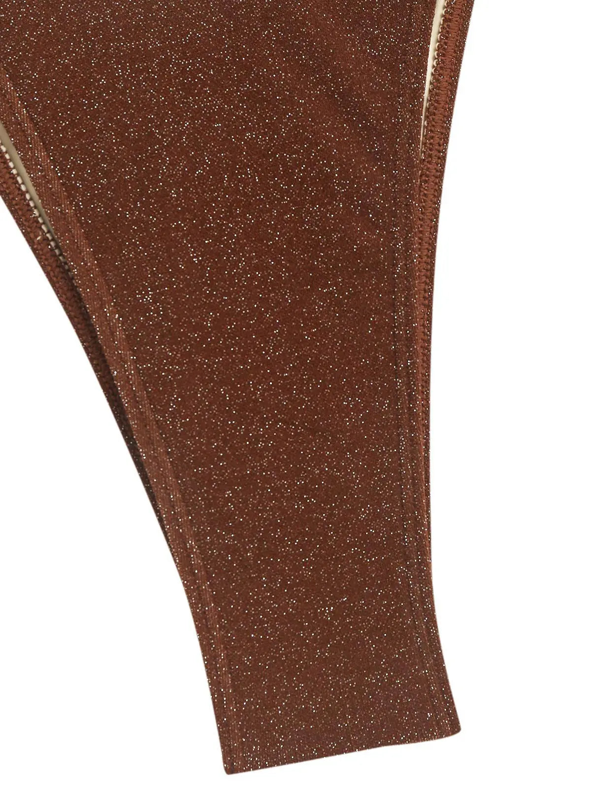 Biquíni feminino com glitter