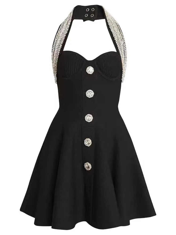 DEAT – Vestido feminino de festa. 