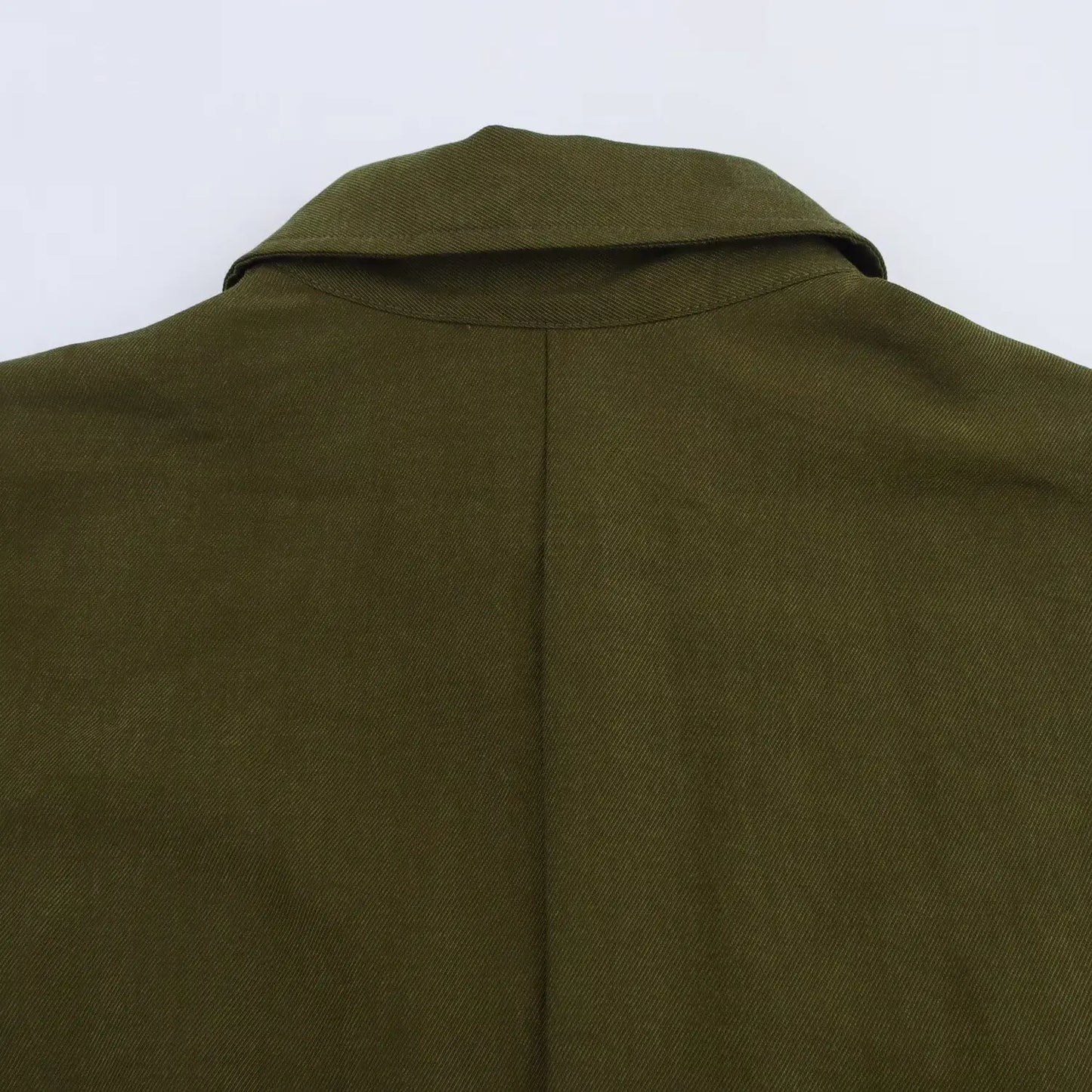 Vestido feminino verão de cor lisa, simples, com cinto, manga curta e lapela