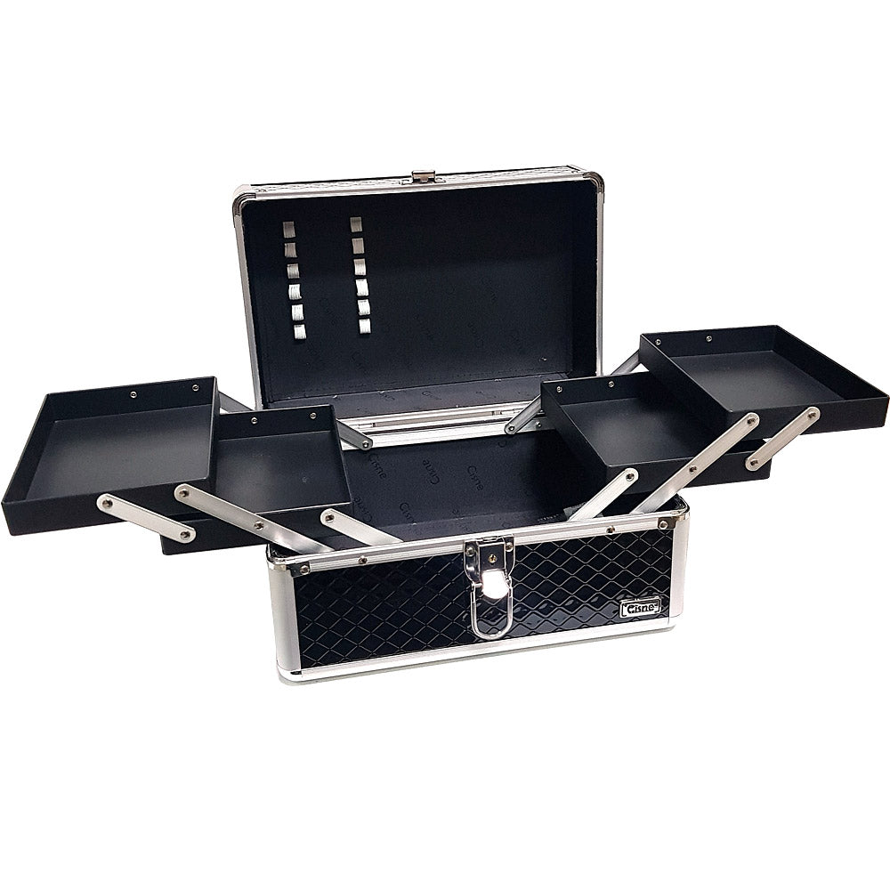 Maleta para Maquiagem e Acessórios Cisne CSN5152LC-2 Prata