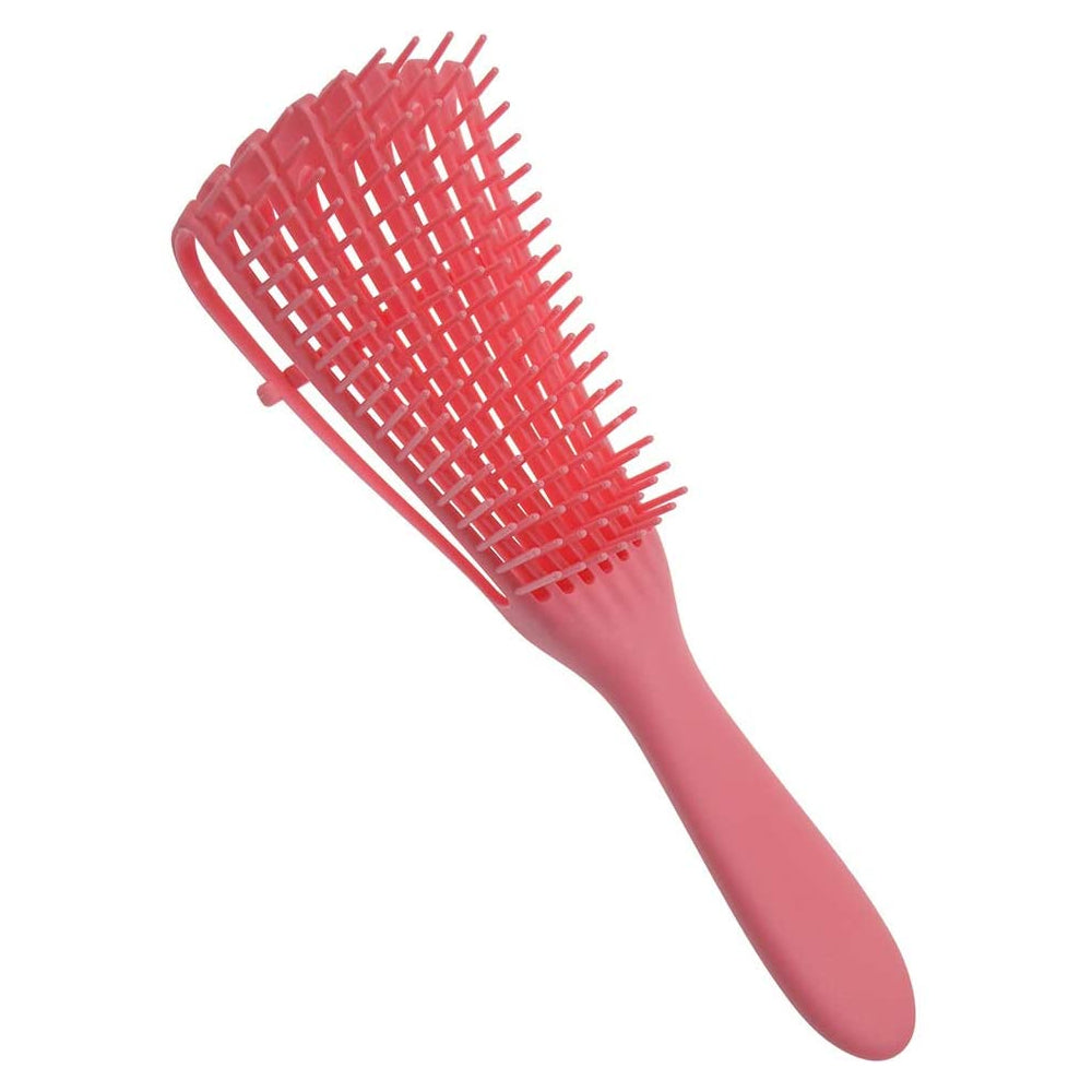 Escova Definidora em Cerdas de Nylon Flexível Desembaraça e Define Cachos Cabelo