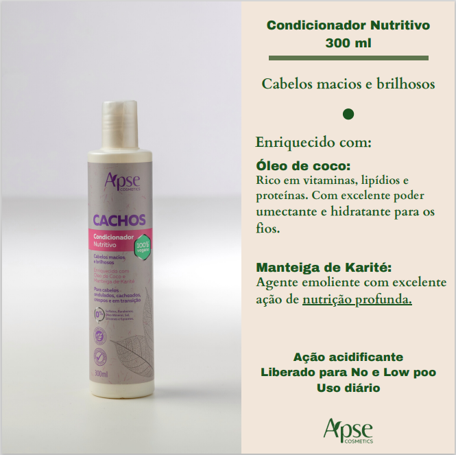 Kit Sos Cachos Shampoo Condicionador Máscara E Ativador Apse