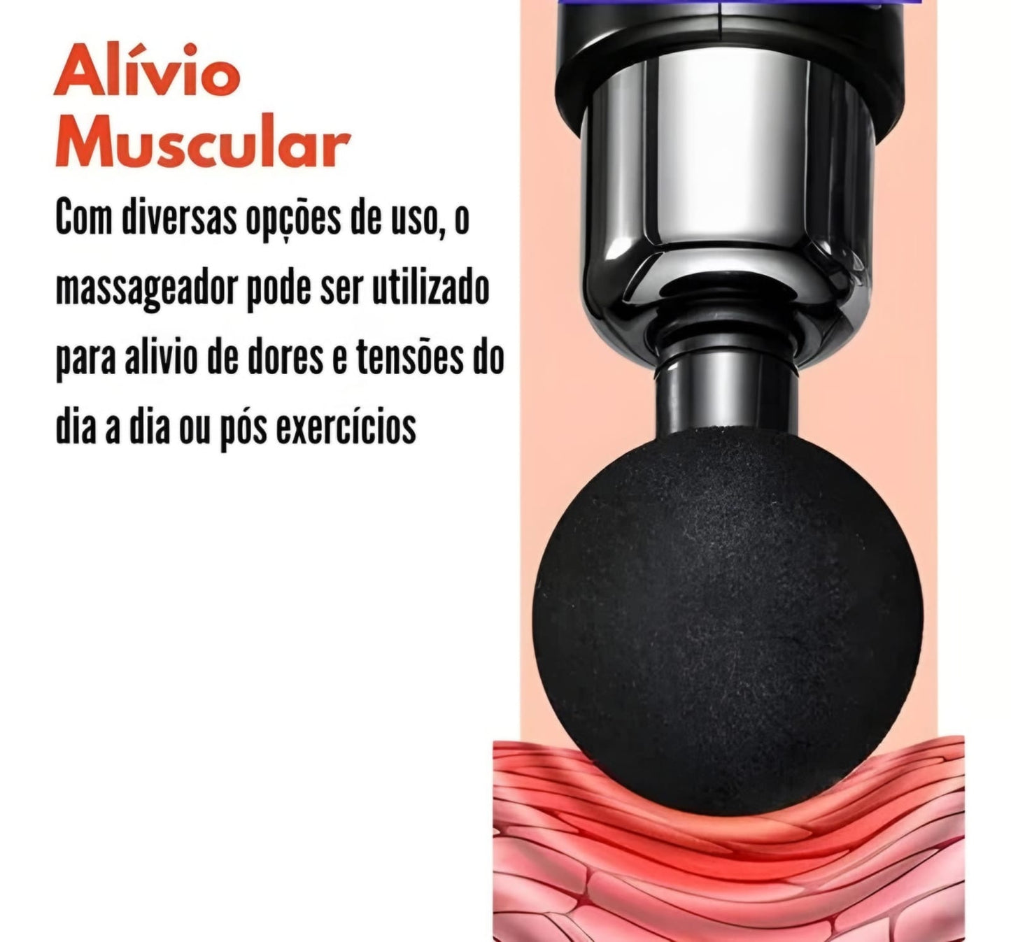 Massageador Elétrico Profissional 4 Em 1 Portátil B-Max BM-F924 