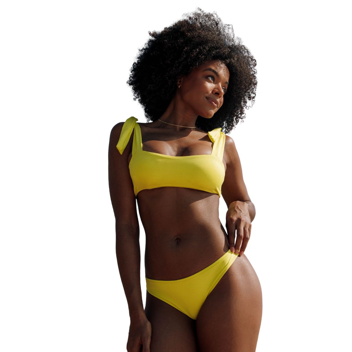 Biquini Laço, Top Faixa, Calcinha Média L'evo