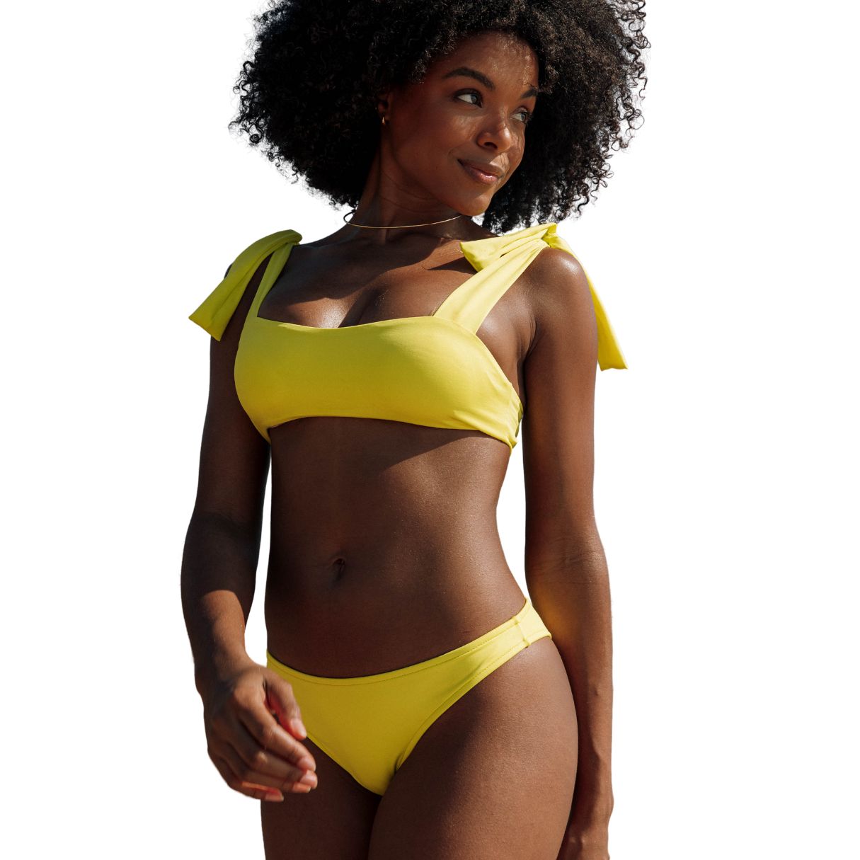 Biquini Laço, Top Faixa, Calcinha Média L'evo