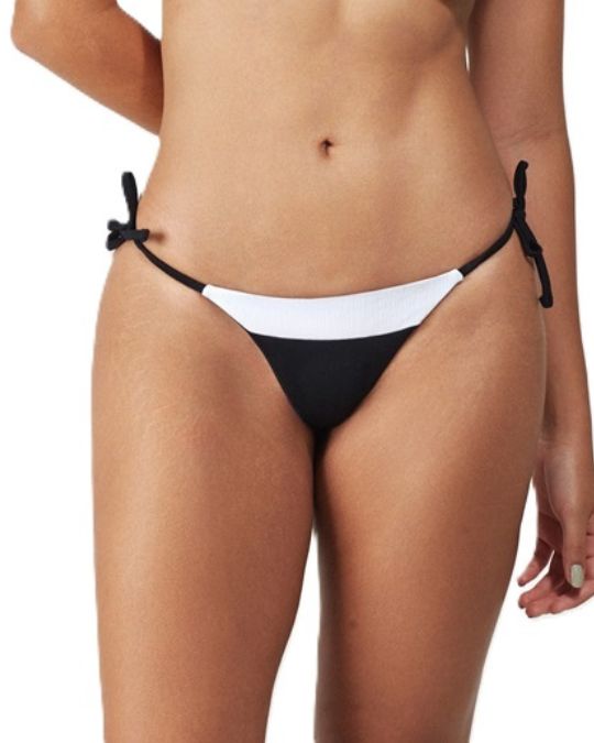 Biquini S P&B, Top Triângulo com Bojo REmovível, Calcinha Fio Dental