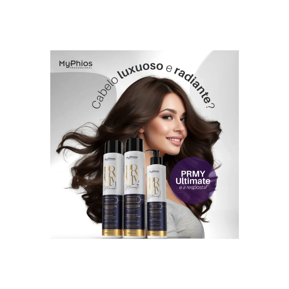 Shampoo Detox Ultimate PRMY 500ml Myphios 