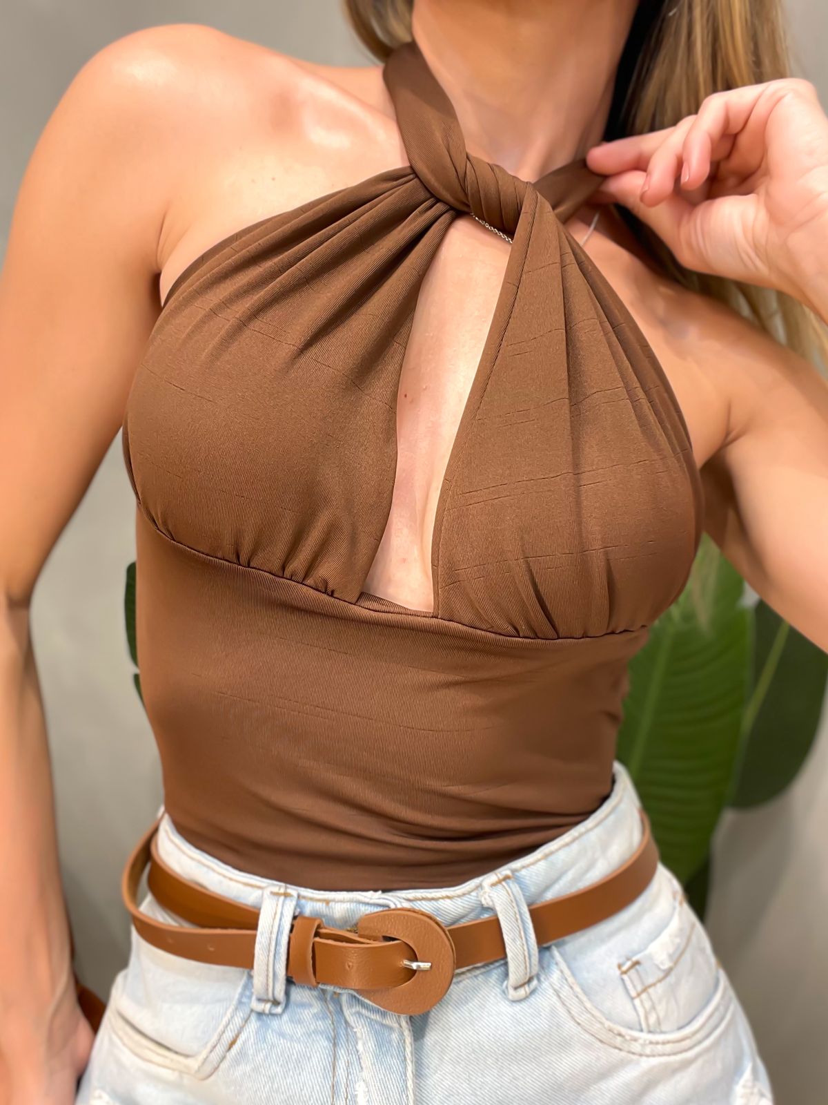 Cropped em Suplex Multiformas com Bojo Mariela 