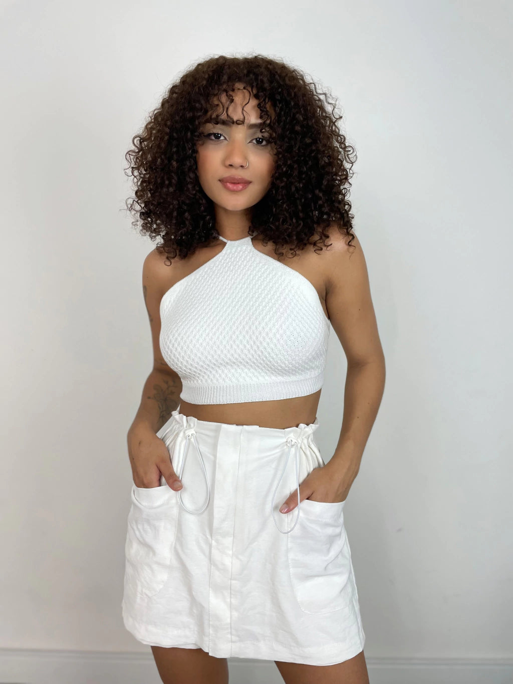 Short Saia Feminino Sensoriale com Bolso Lateral Taiana